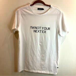 MATINIQUE Sz M “I’m not your next ex” Short Sleeve T-shirt Tee